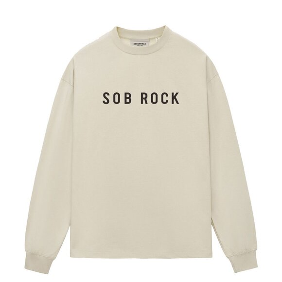 ESSENTIALS & Sob Rock Tees Long Sleeve - Picture 1 of 2